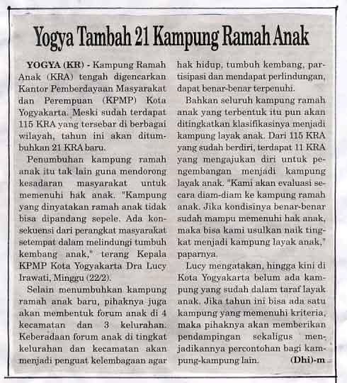 Kliping jogja terbaru