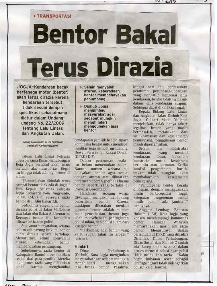 Kliping jogja terbaru