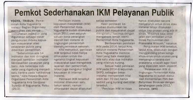 Kliping jogja terbaru