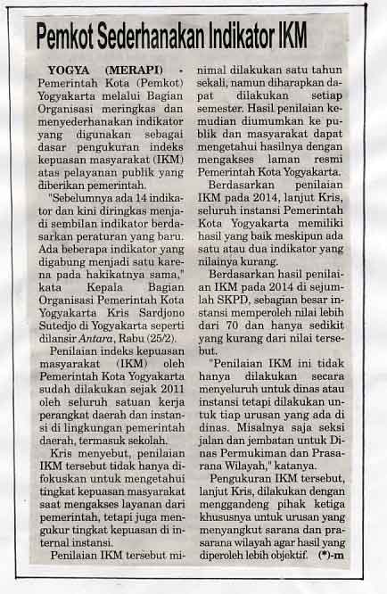 Kliping jogja terbaru