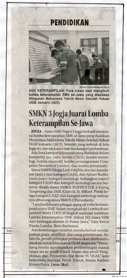 Kliping jogja terbaru