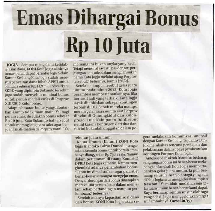 Kliping jogja terbaru