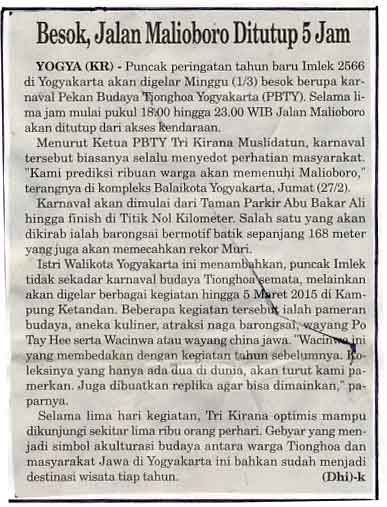 Kliping jogja terbaru