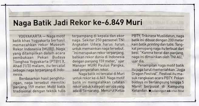 Kliping jogja terbaru