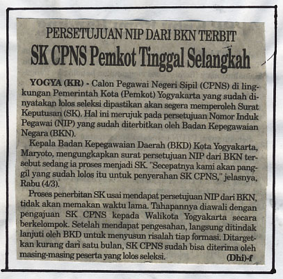 Kliping jogja terbaru
