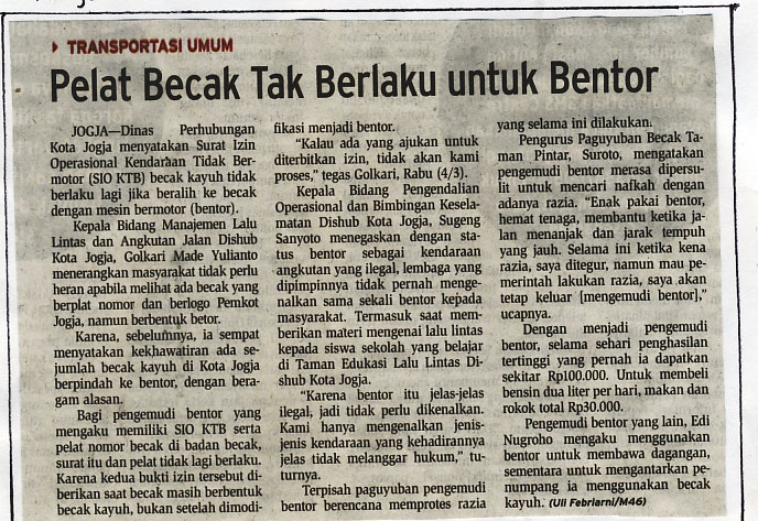 Kliping jogja terbaru