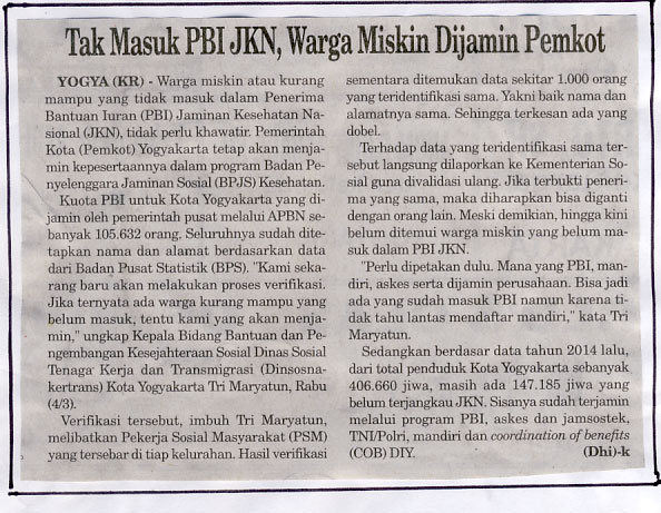 Kliping jogja terbaru