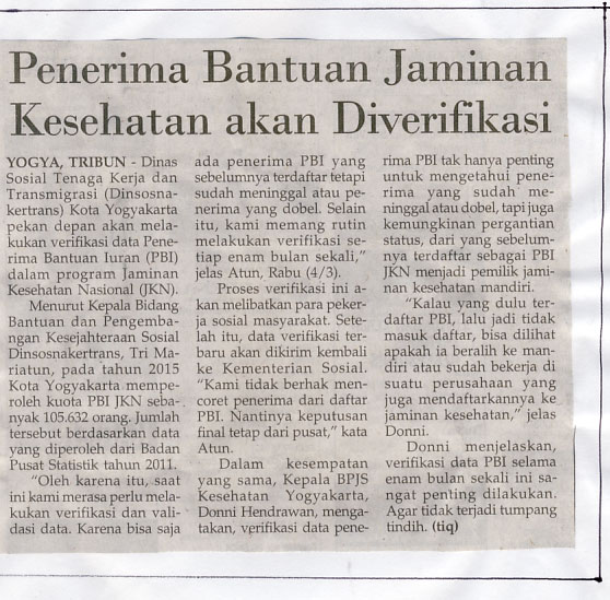 Kliping jogja terbaru