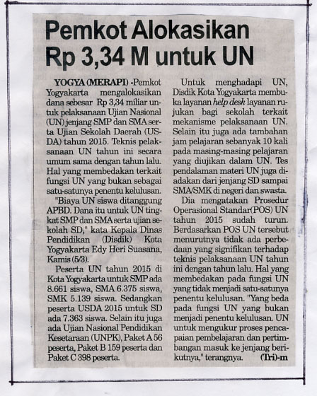 Kliping jogja terbaru