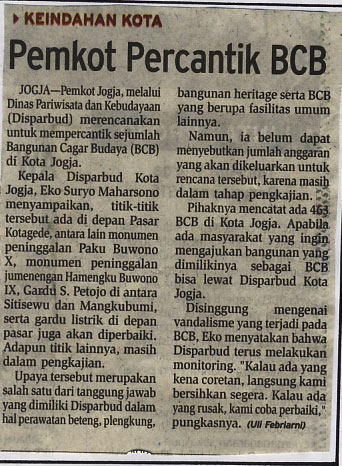 Kliping jogja terbaru