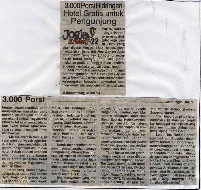 Kliping jogja terbaru