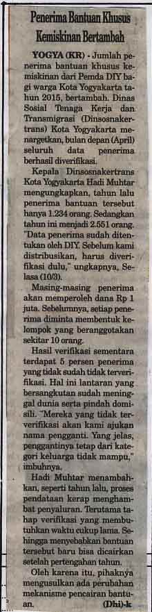 Kliping jogja terbaru