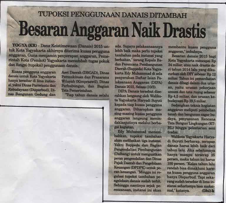Kliping jogja terbaru