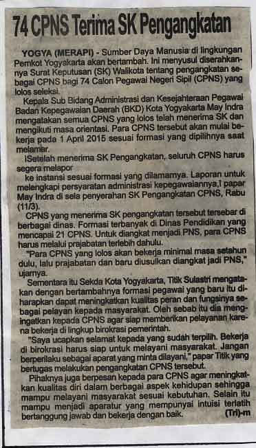 Kliping jogja terbaru