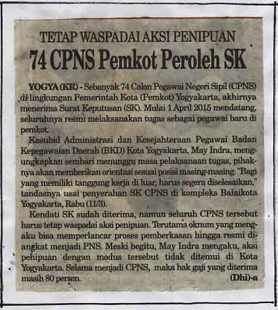 Kliping jogja terbaru