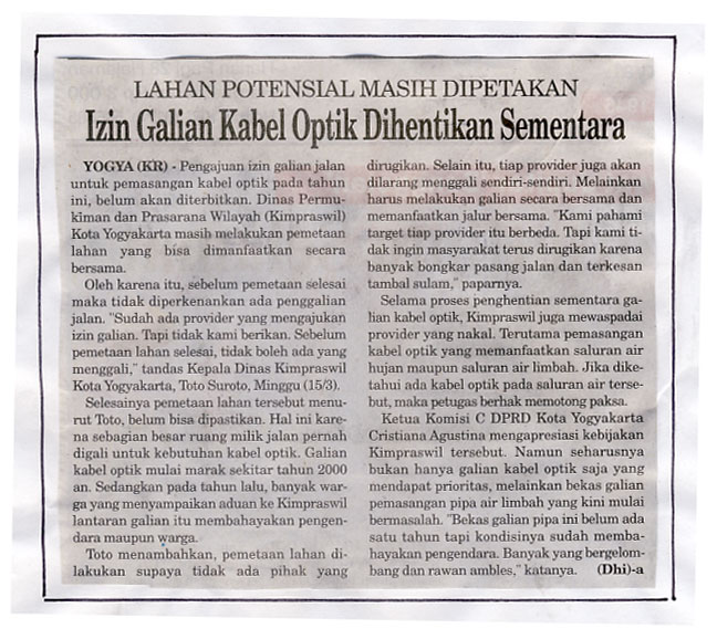 Kliping jogja terbaru