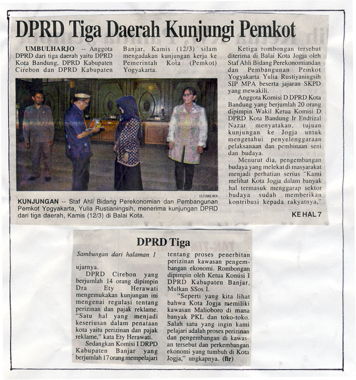 Kliping jogja terbaru