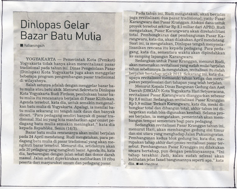 Kliping jogja terbaru