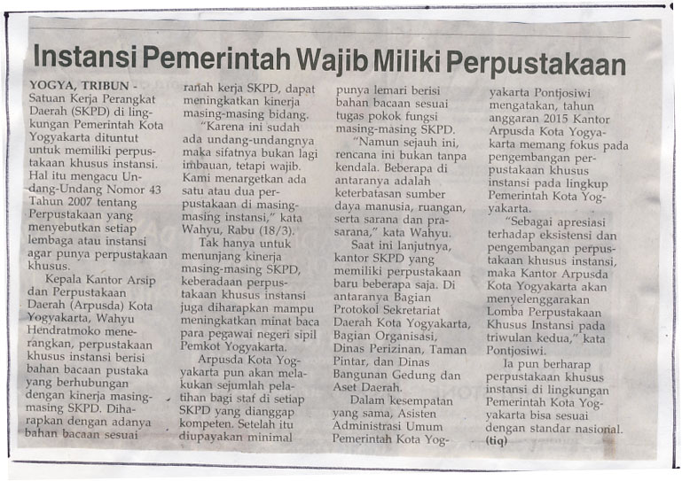 Kliping jogja terbaru