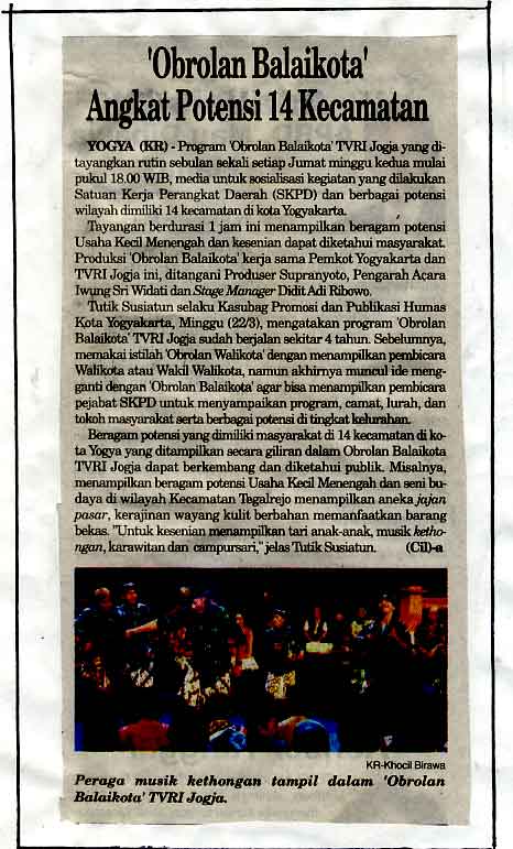 Kliping jogja terbaru