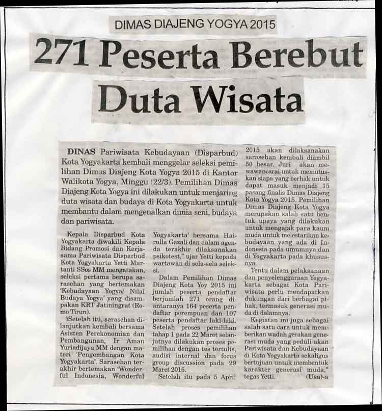 Kliping jogja terbaru