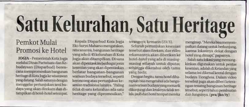 Kliping jogja terbaru