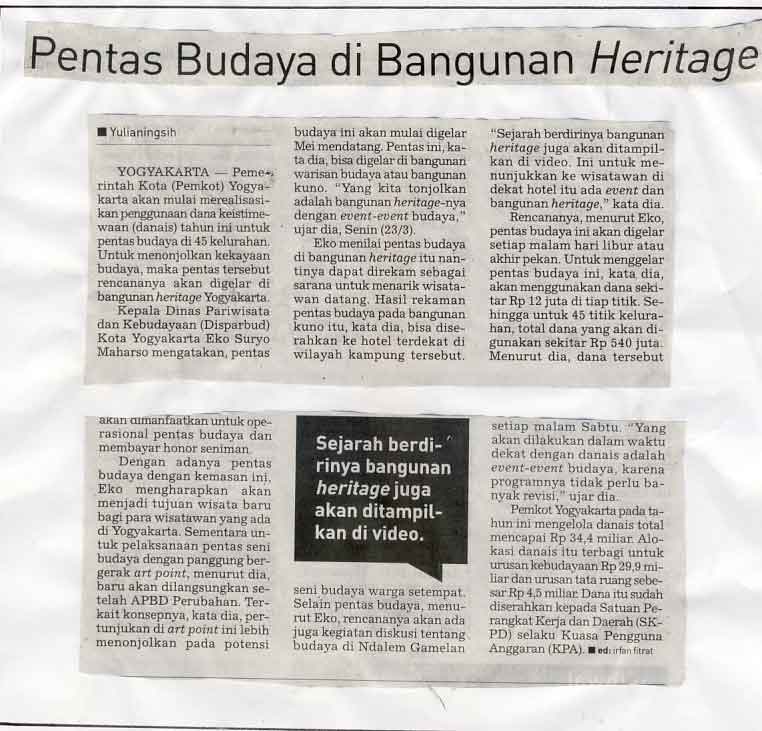 Kliping jogja terbaru