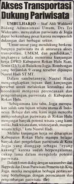 Kliping jogja terbaru