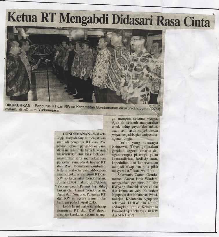 Kliping jogja terbaru