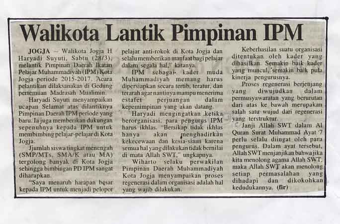 Kliping jogja terbaru