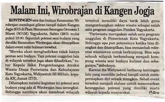 Kliping jogja terbaru