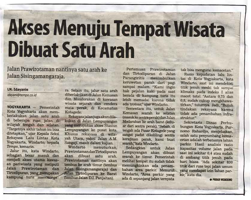 Kliping jogja terbaru