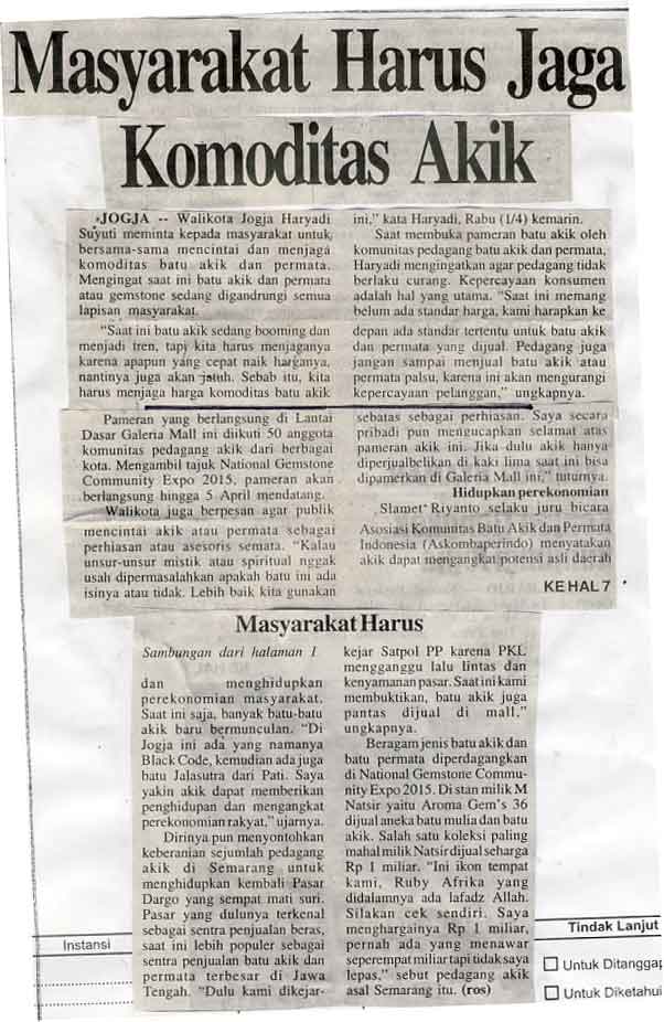 Kliping jogja terbaru