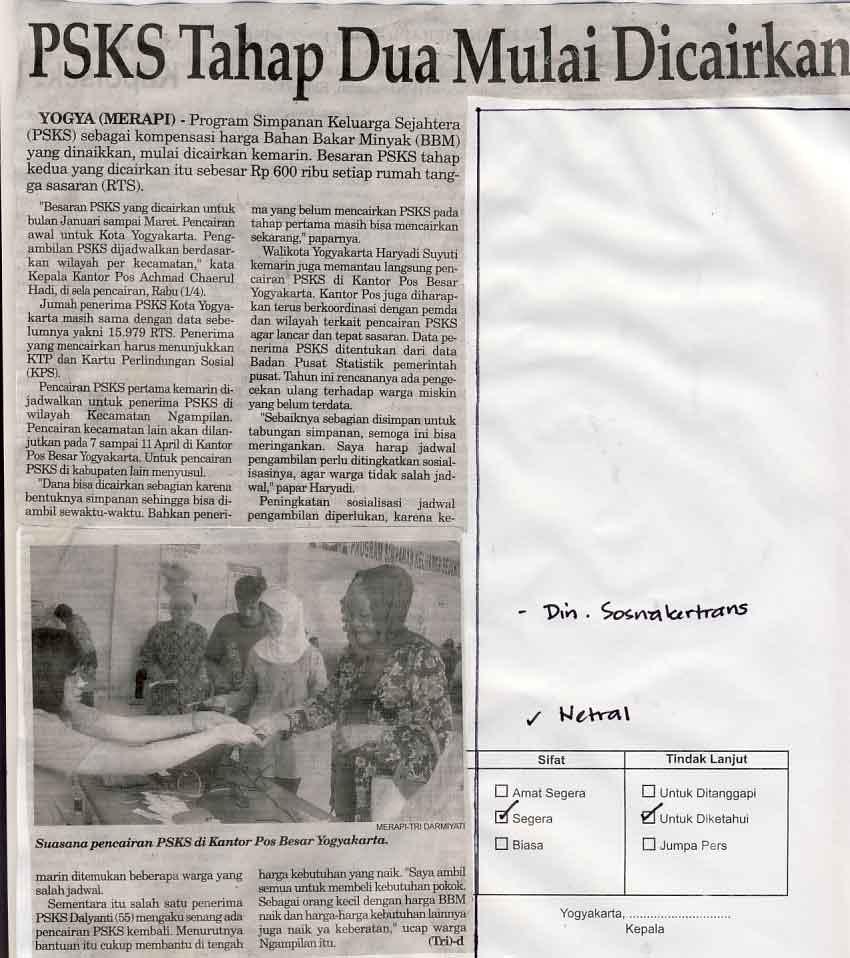 Kliping jogja terbaru