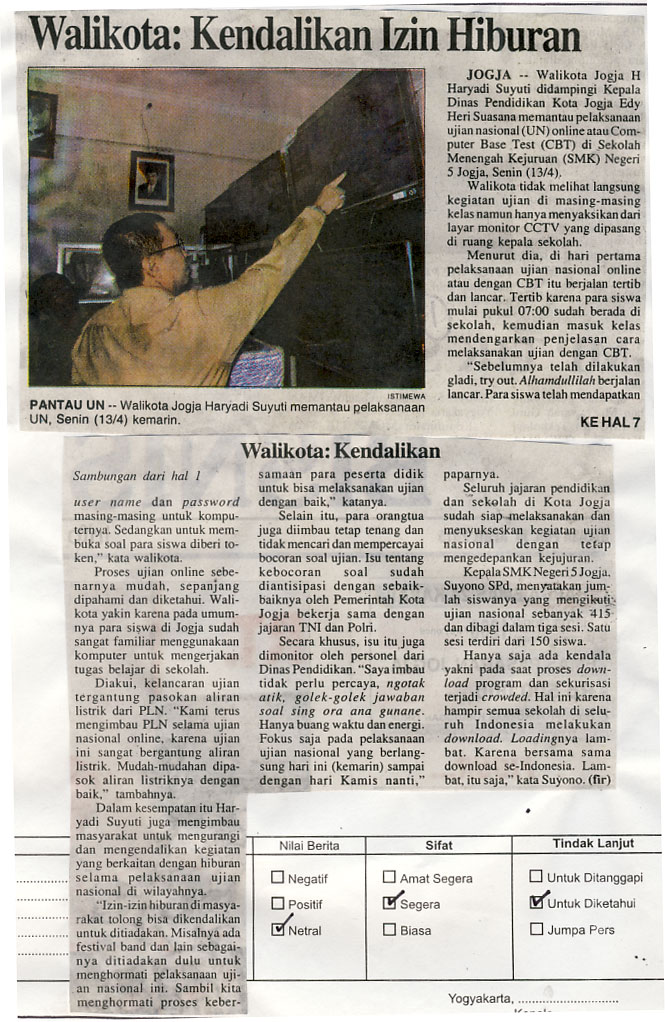 Kliping jogja terbaru