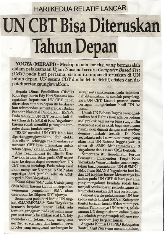 Kliping jogja terbaru