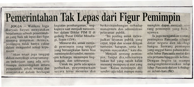 Kliping jogja terbaru