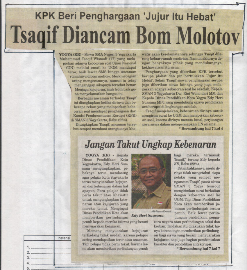 Kliping jogja terbaru