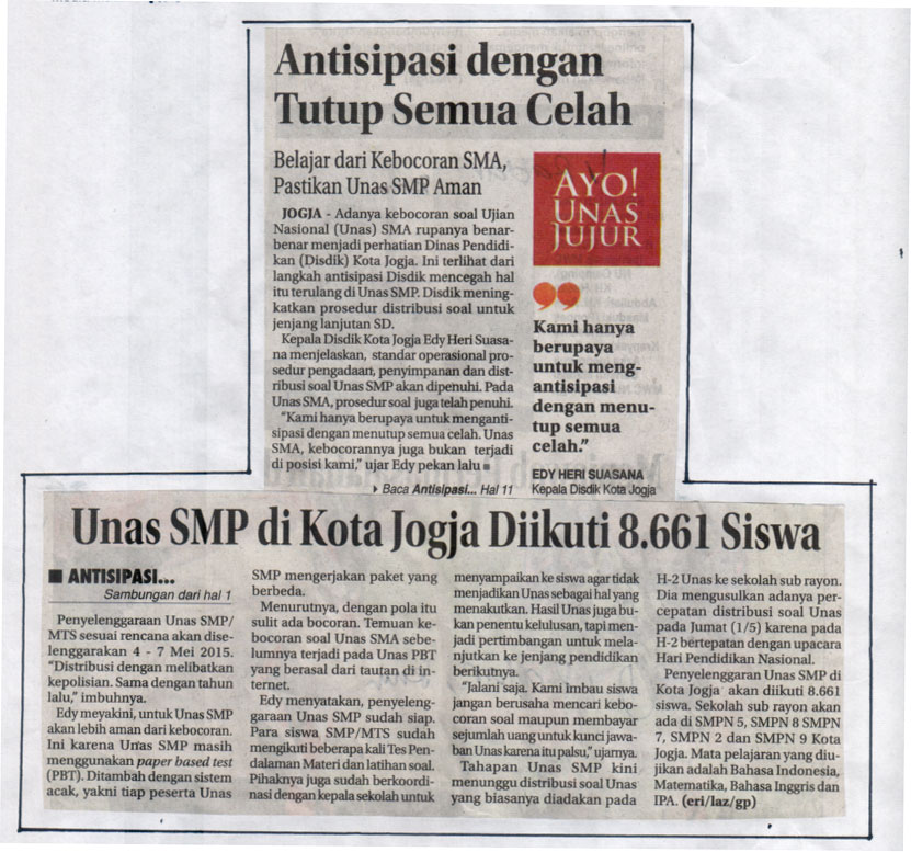 Kliping jogja terbaru