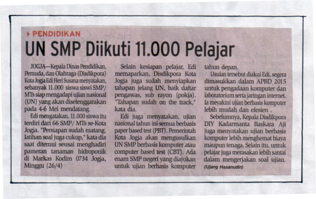 Kliping jogja terbaru