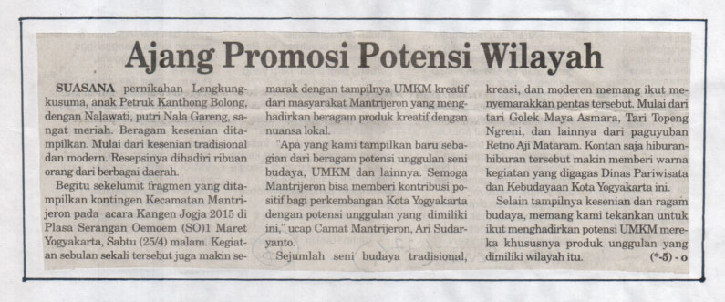 Kliping jogja terbaru