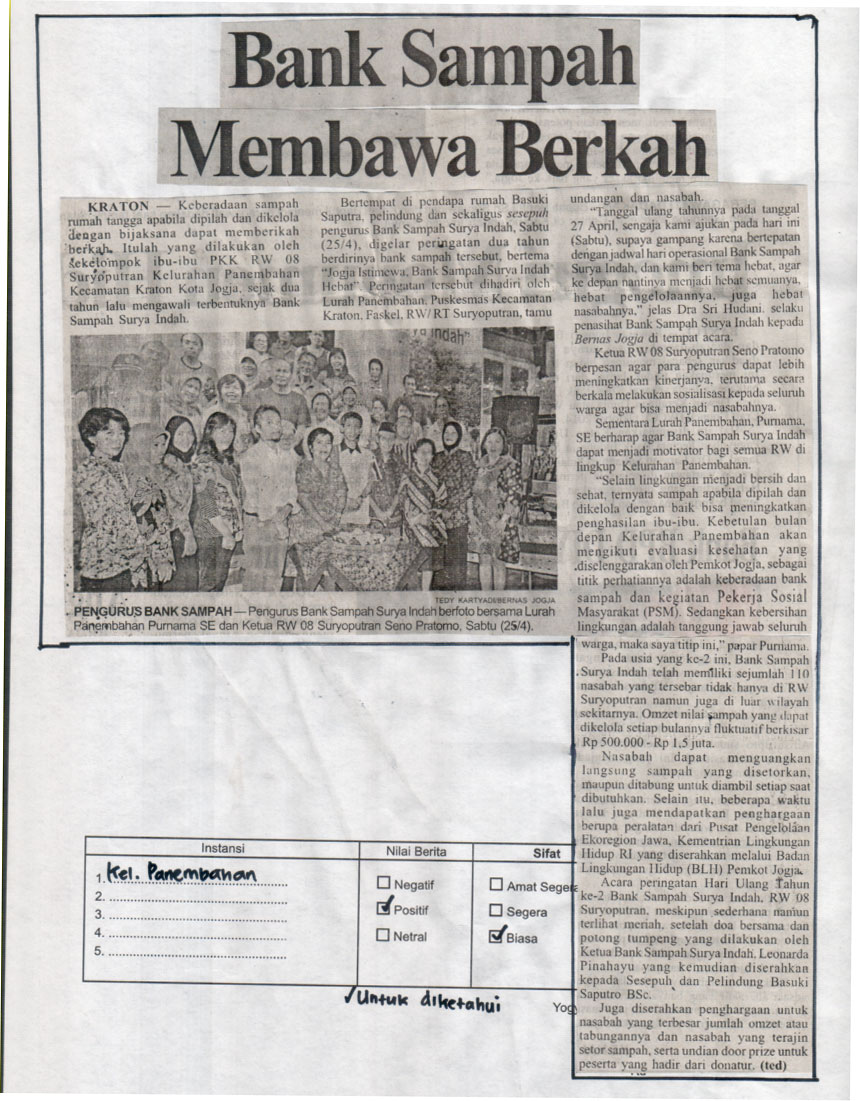 Kliping jogja terbaru