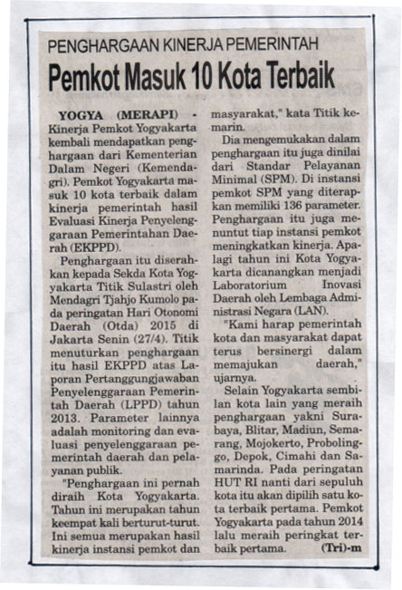 Kliping jogja terbaru