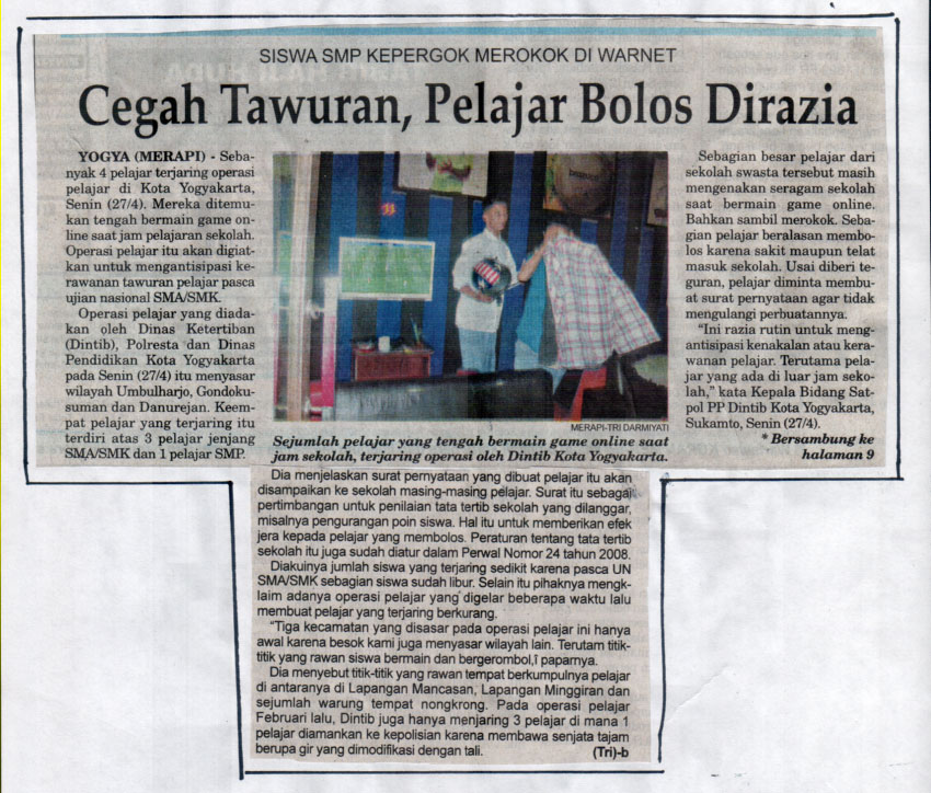 Kliping jogja terbaru