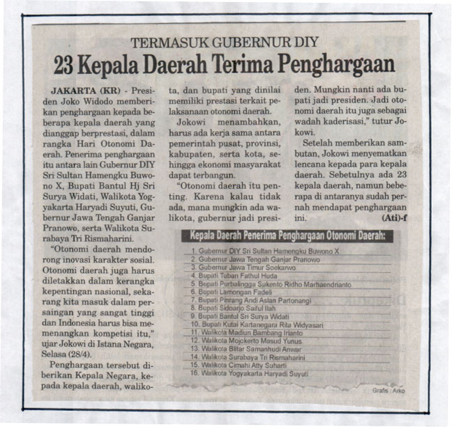 Kliping jogja terbaru