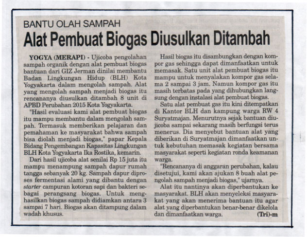 Kliping jogja terbaru