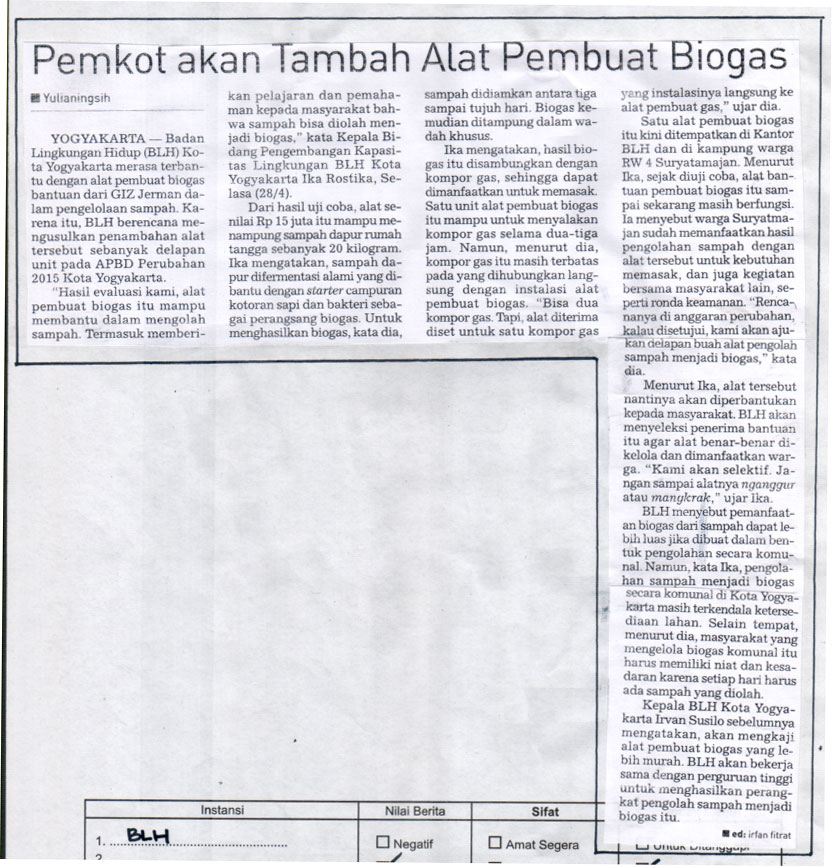 Kliping jogja terbaru