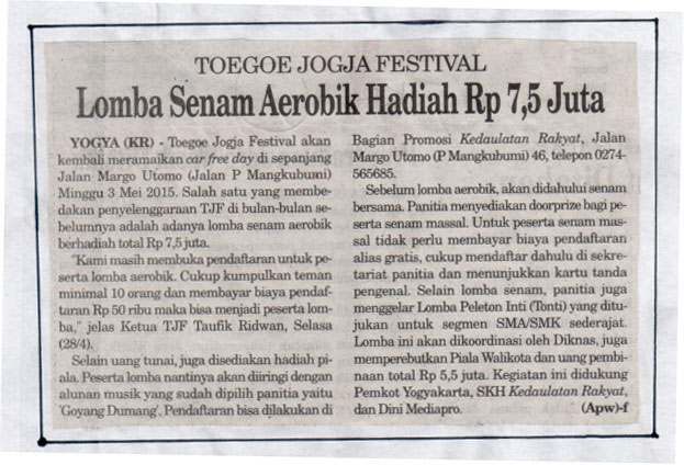 Kliping jogja terbaru