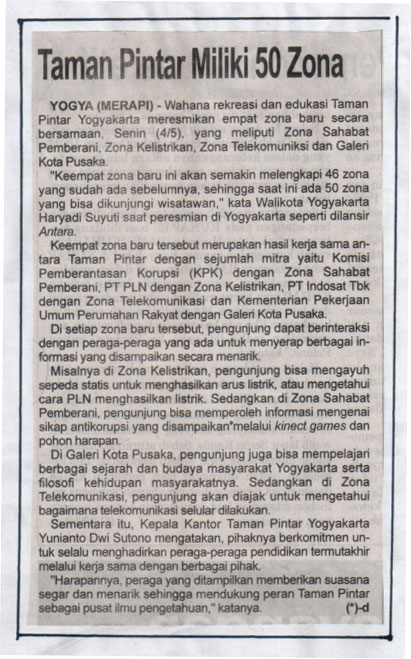 Kliping jogja terbaru