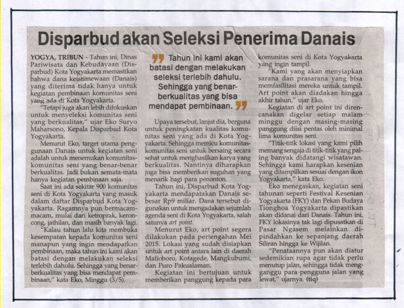 Kliping jogja terbaru